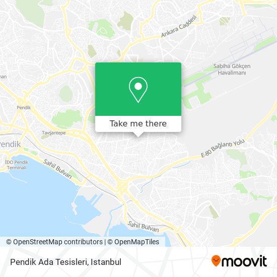 Pendik Ada Tesisleri map