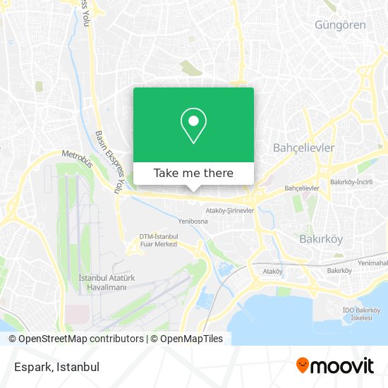 Espark map