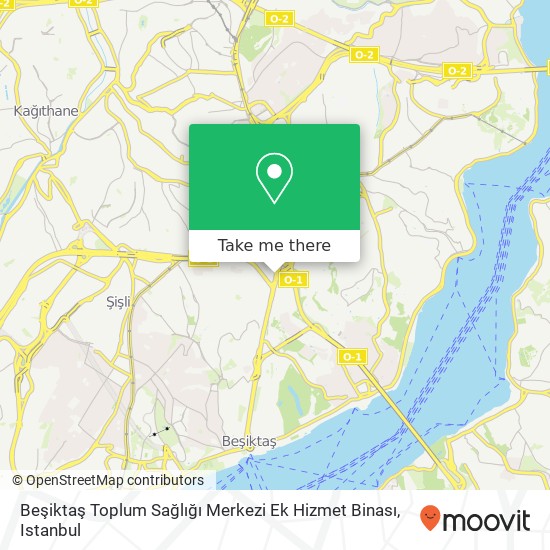 Beşiktaş Toplum Sağlığı Merkezi Ek Hizmet Binası map