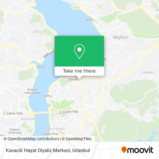 Kavacik Hayat Diyaliz Merkezi map