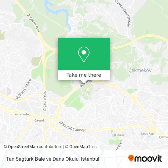 Tan Sagturk Bale ve Dans Okulu map