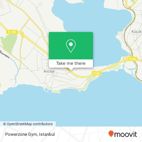 Powerzone Gym map