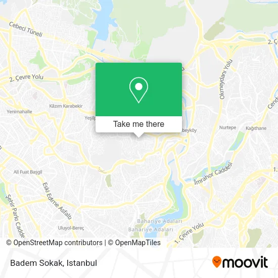Badem Sokak map