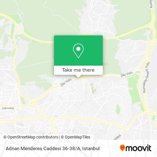 Adnan Menderes Caddesi 36-38/A map