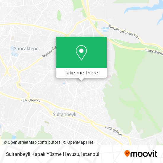 Sultanbeyli Kapalı Yüzme Havuzu map