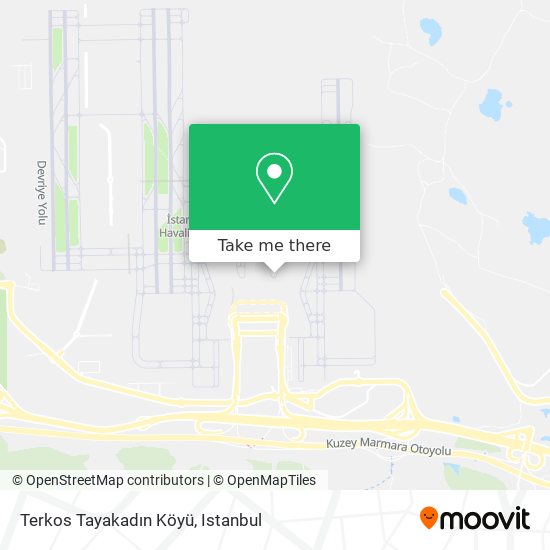Terkos Tayakadın Köyü map