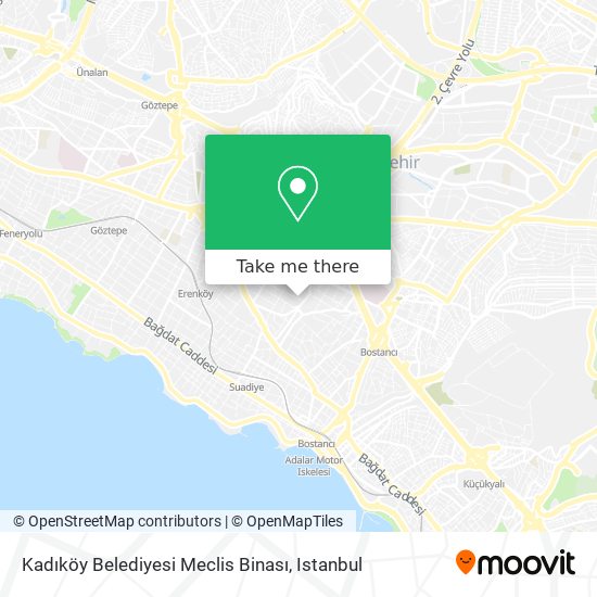 Kadıköy Belediyesi Meclis Binası map