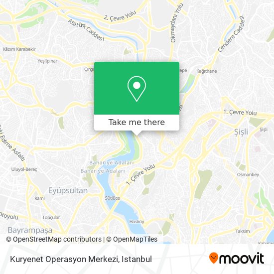 Kuryenet Operasyon Merkezi map