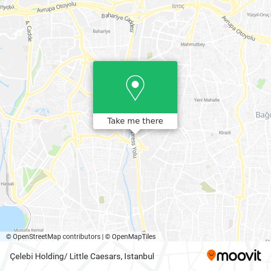 Çelebi Holding/ Little Caesars map