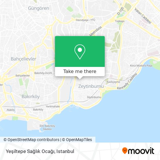 Yeşiltepe Sağlık Ocağı map