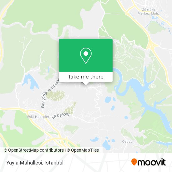 Yayla Mahallesi map