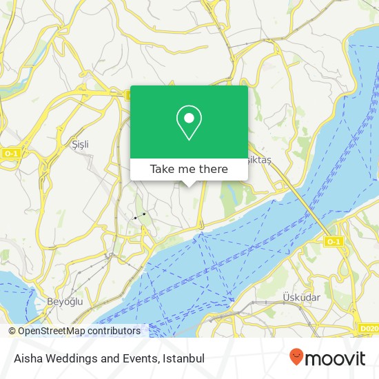 Aisha Weddings and Events map