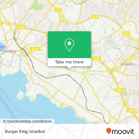 Burger King map