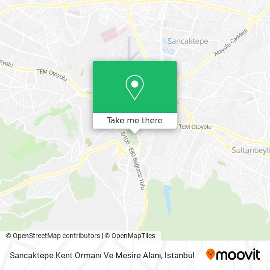 Sancaktepe Kent Ormanı Ve Mesire Alanı map