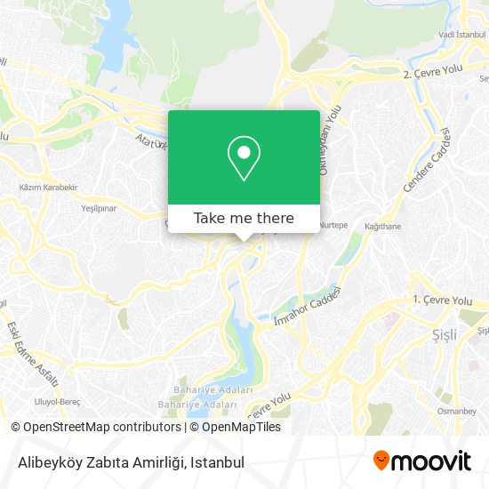 Alibeyköy Zabıta Amirliği map