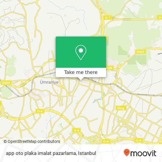 app oto plaka imalat pazarlama map