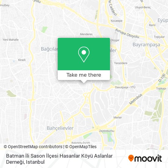 Batman İli Sason İlçesi Hasanlar Köyü Aslanlar Derneği map