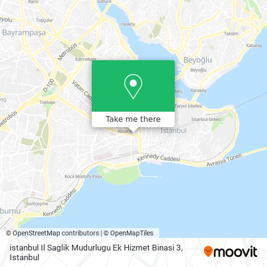 istanbul Il Saglik Mudurlugu Ek Hizmet Binasi 3 map