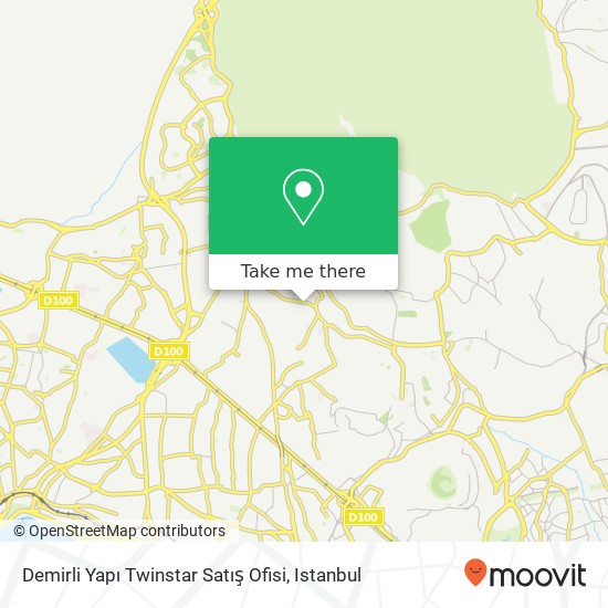 Demirli Yapı Twinstar Satış Ofisi map