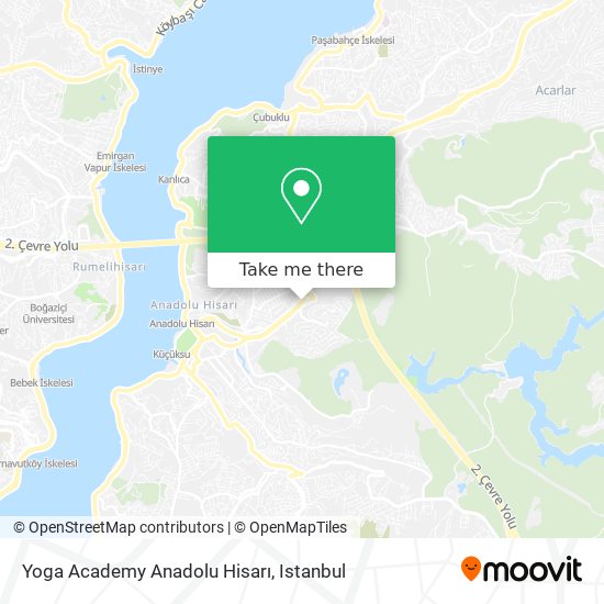 Yoga Academy Anadolu Hisarı map