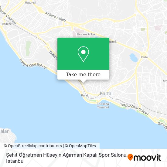 Şehit Öğretmen Hüseyin Ağırman Kapalı Spor Salonu map