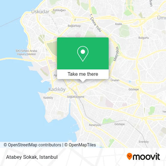 Atabey Sokak map
