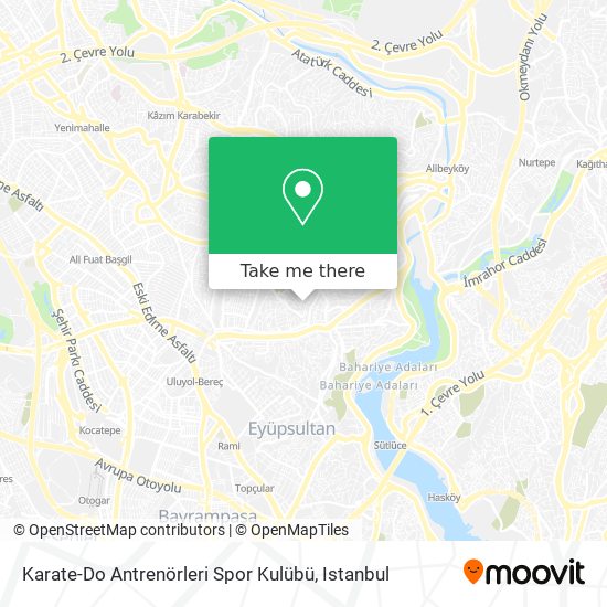 Karate-Do Antrenörleri Spor Kulübü map