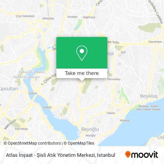 Atlas İnşaat - Şisli Atık Yönetim Merkezi map