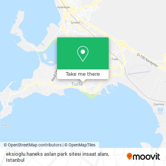 eksioglu haneks aslan park sitesi insaat alanı map