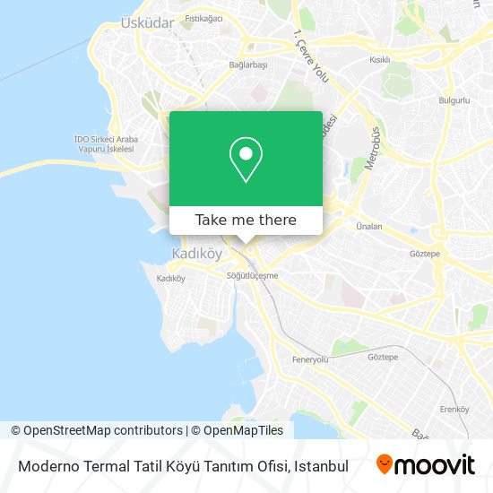 Moderno Termal Tatil Köyü Tanıtım Ofisi map