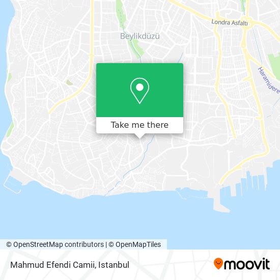 Mahmud Efendi Camii map