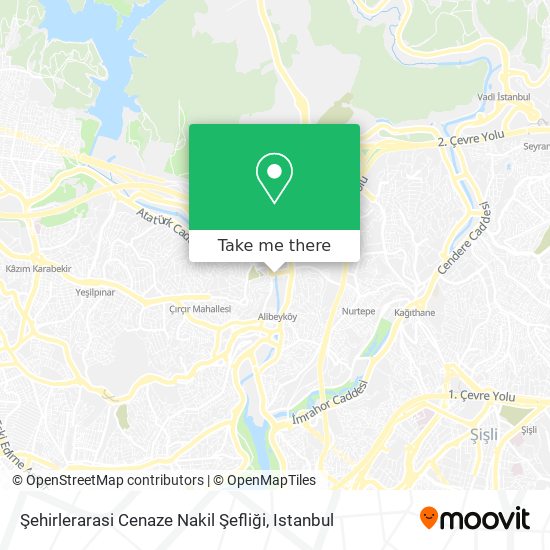 Şehirlerarasi Cenaze Nakil Şefliği map