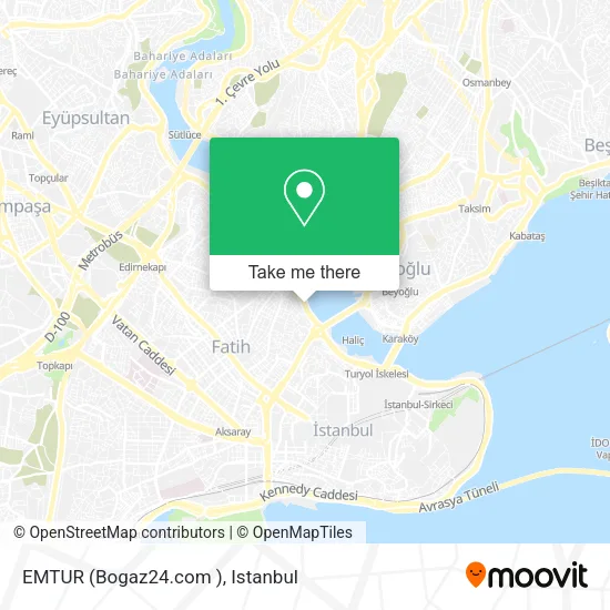EMTUR (Bogaz24.com ) map