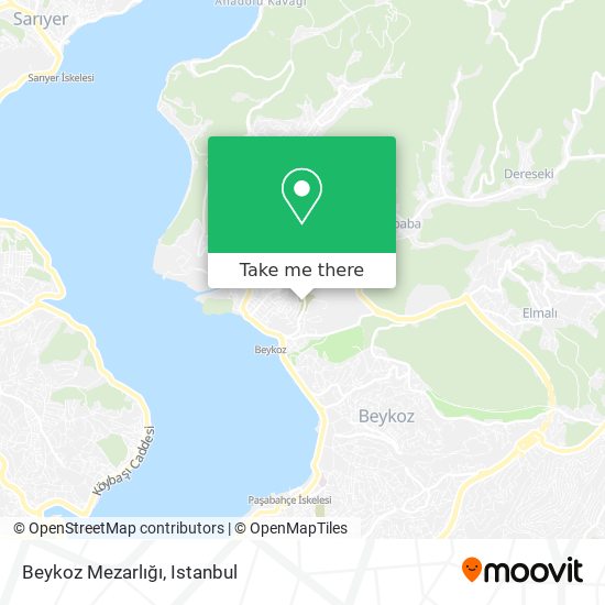 Beykoz Mezarlığı map