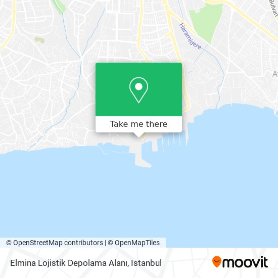 Elmina Lojistik Depolama Alanı map