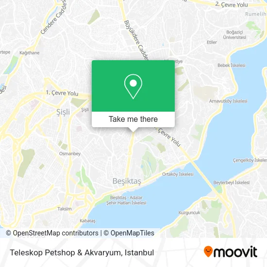 Teleskop Petshop & Akvaryum map