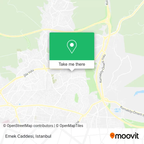 Emek Caddesi map