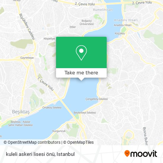 kuleli askeri lisesi önü map