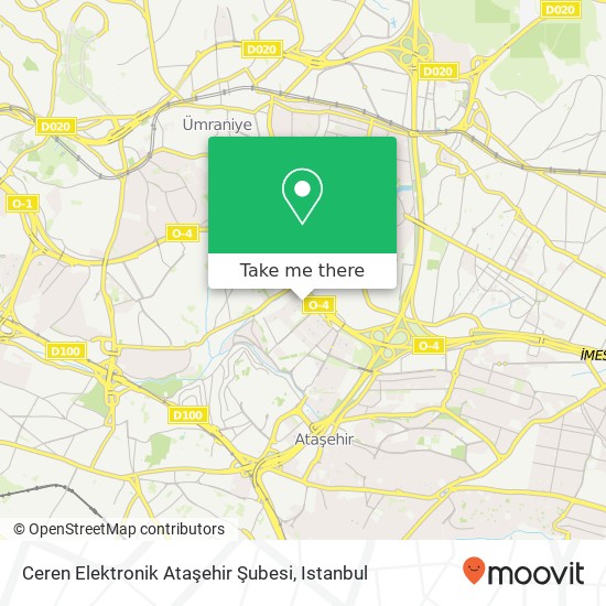 Ceren Elektronik Ataşehir Şubesi map