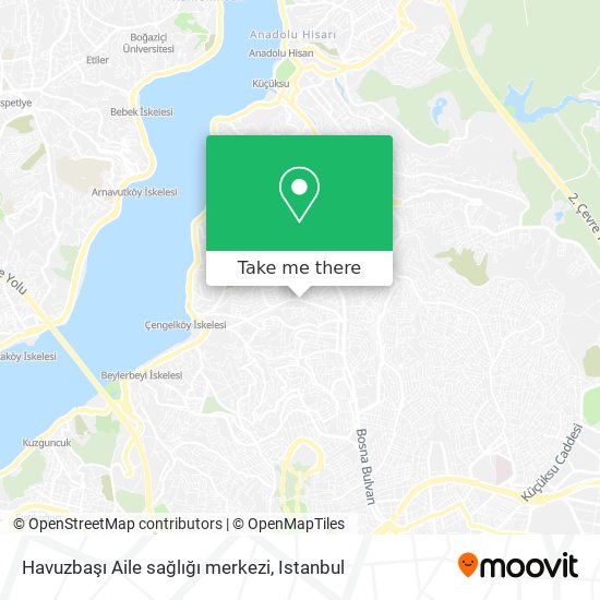 Havuzbaşı Aile sağlığı merkezi map