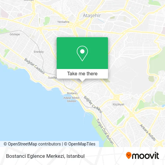 Bostanci Eglence Merkezi map