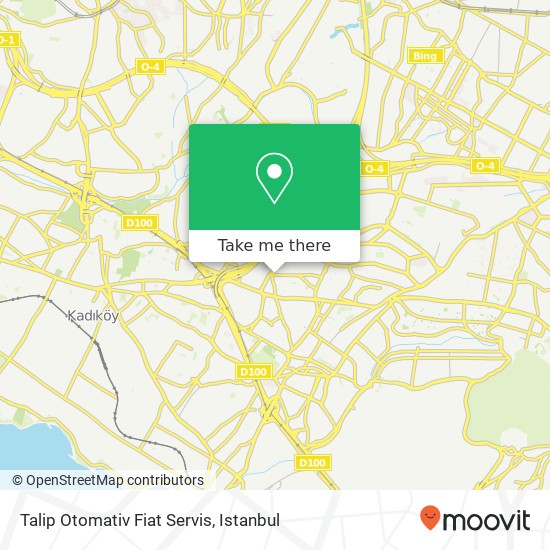 Talip Otomativ Fiat Servis map