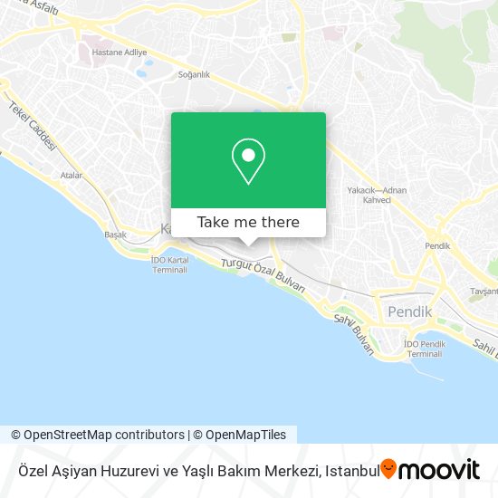 Özel Aşiyan Huzurevi ve Yaşlı Bakım Merkezi map