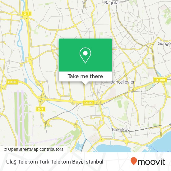 Ulaş Telekom Türk Telekom Bayi map