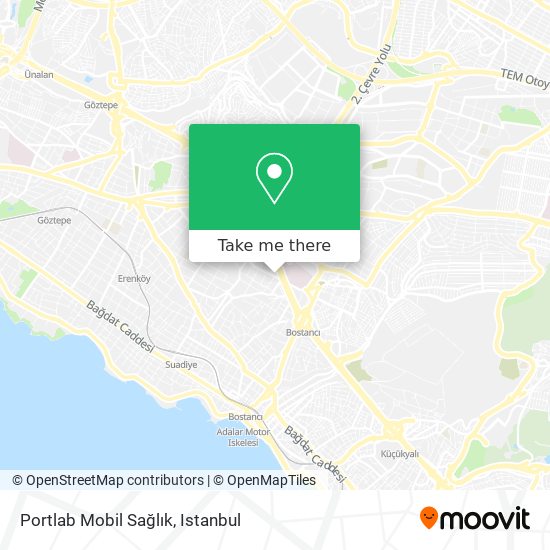 Portlab Mobil Sağlık map
