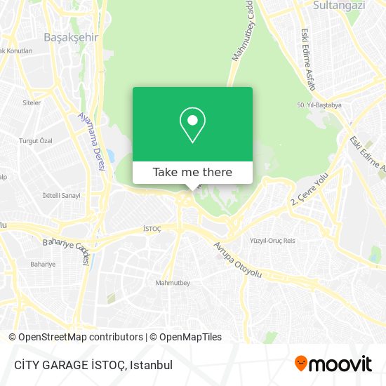 CİTY GARAGE İSTOÇ map