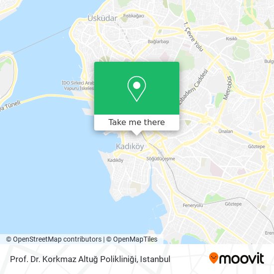 Prof. Dr. Korkmaz Altuğ Polikliniği map