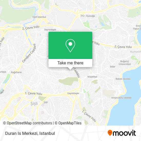 Duran Is Merkezi map