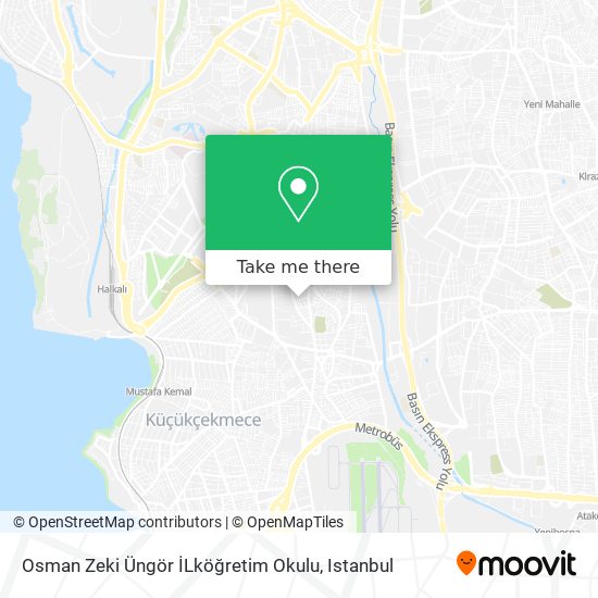 Osman Zeki Üngör İLköğretim Okulu map