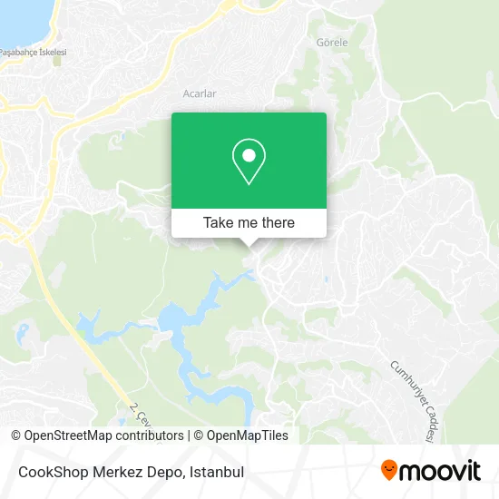 CookShop Merkez Depo map